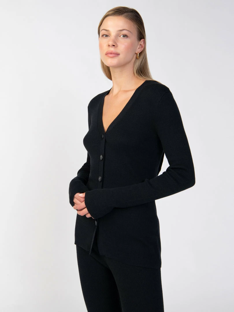 Sanctuary Clothing Best Sellers Off Duty Cardi Black 1 Sanctuary Clothing Best Sellers Off Duty Cardi Black