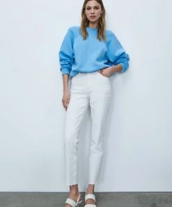 Sanctuary Clothing 90's Straight Leg Jean Vintage White