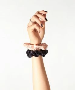 Sanctuary Clothing Medium Satin Scrunchie 2 Pack