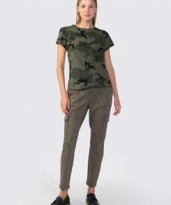 Sanctuary Clothing Core Essentials The Perfect Tee Hiker Camo
