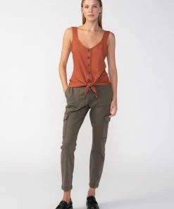 Sanctuary Clothing Palmer Cargo Pant Olive Oil