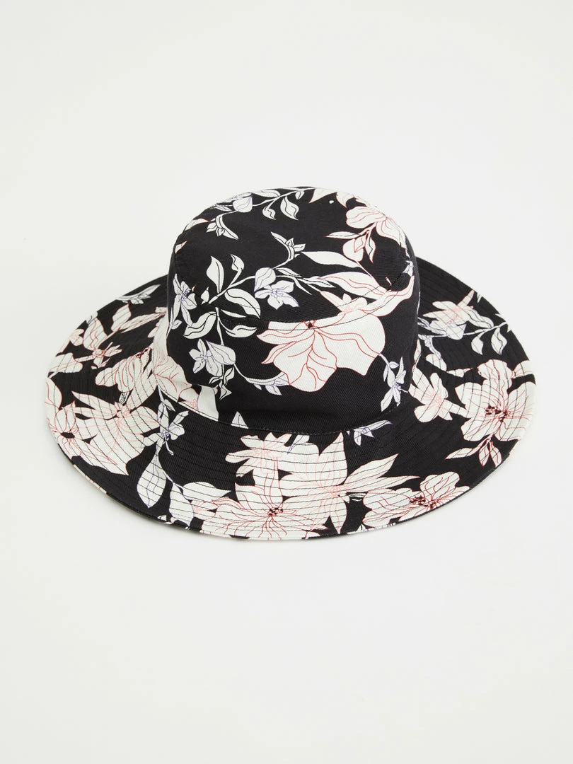 Sanctuary Clothing Floral Collage Wide Brim Bucket Hat Night Jungle 3 Sanctuary Clothing Floral Collage Wide Brim Bucket Hat Night Jungle
