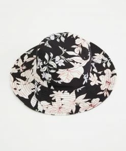 Sanctuary Clothing Floral Collage Wide Brim Bucket Hat Night Jungle 8 Sanctuary Clothing Floral Collage Wide Brim Bucket Hat Night Jungle