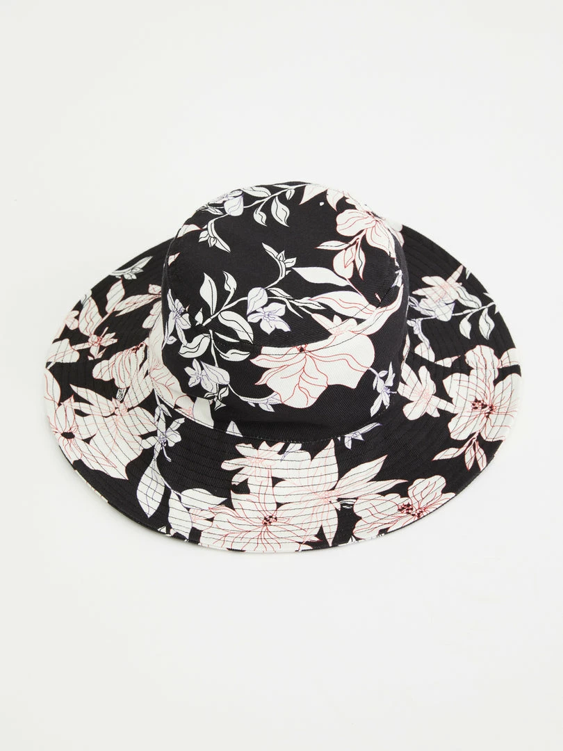 Sanctuary Clothing Floral Collage Wide Brim Bucket Hat Night Jungle 4 Sanctuary Clothing Floral Collage Wide Brim Bucket Hat Night Jungle