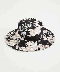 Sanctuary Clothing Floral Collage Wide Brim Bucket Hat Night Jungle 9 Sanctuary Clothing Floral Collage Wide Brim Bucket Hat Night Jungle