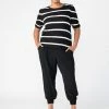 Sanctuary Clothing Day Trip Jogger Black Inclusive Collection