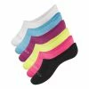 Sanctuary Clothing 6 Pack Mesh Sneaker Liner Socks Assorted