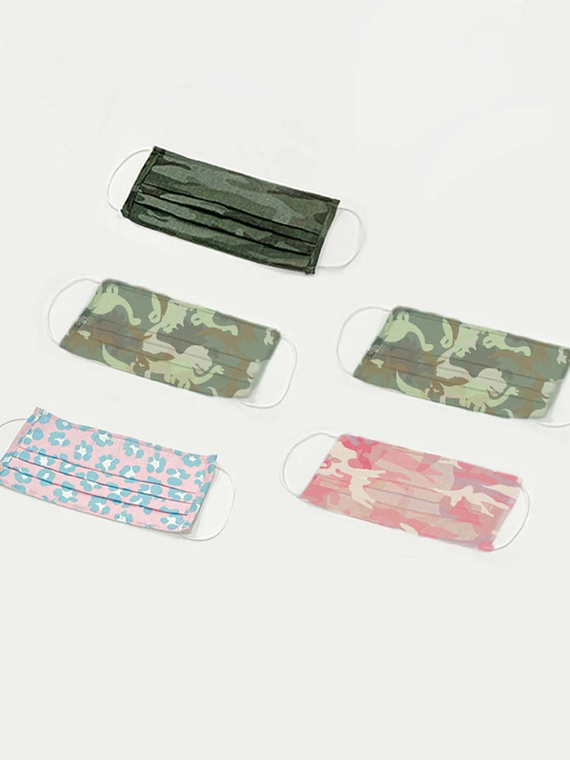 Sanctuary Clothing 5 Pack Kids Fashion PPE Masks 2 Sanctuary Clothing 5 Pack Kids Fashion PPE Masks