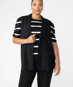 Sanctuary Clothing Gilet Black Night Inclusive Collection