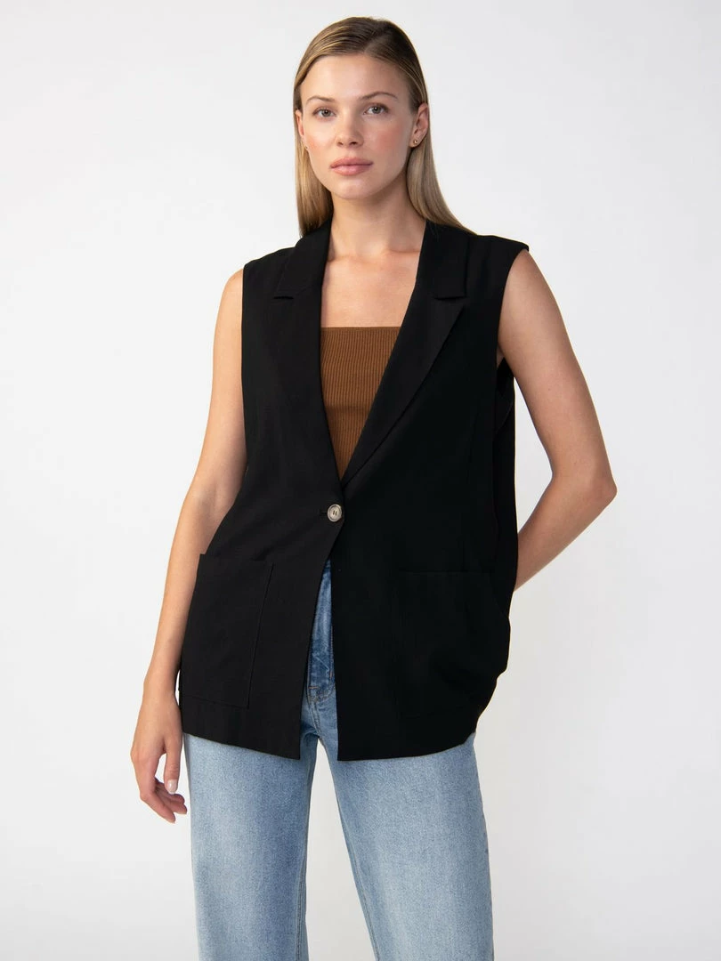 Sanctuary Clothing Gilet Black Night 3 Sanctuary Clothing Gilet Black Night