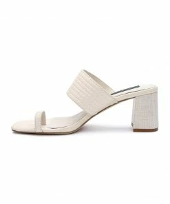Sanctuary Footwear Bold Toe Loop Sandal Milk Summer