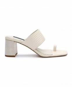 Sanctuary Footwear Bold Toe Loop Sandal Milk Summer