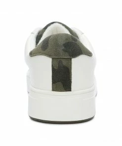 Sanctuary Footwear Daytripper Off White/Camo Camo & Surplus
