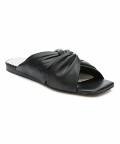 Sanctuary Footwear Summer Flamingo Slip-on Sandal Black