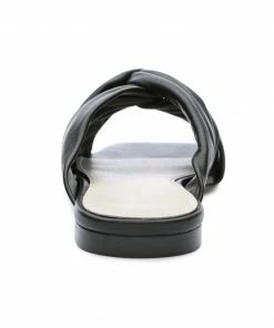 Sanctuary Footwear Summer Flamingo Slip-on Sandal Black