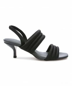 Sanctuary Footwear Let's Go Heel-Strap Sandal Black
