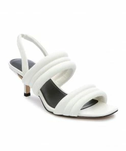 Sanctuary Footwear Let's Go Heel-Strap Sandal Buttercream Shoes