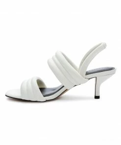 Sanctuary Footwear Let's Go Heel-Strap Sandal Buttercream Shoes