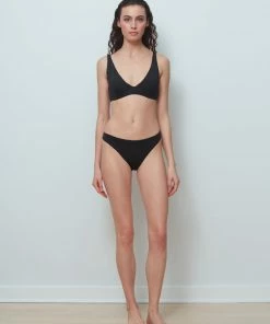 Sanctuary Swim Cinch Back Hipster Bikini Bottom Black 10 Sanctuary Swim Cinch Back Hipster Bikini Bottom Black