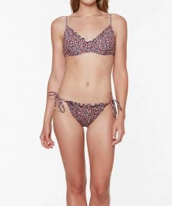 Sanctuary Swim Tunnel Side Tie Hipster Bikini Bottom Retrograde Print 9 Sanctuary Swim Tunnel Side Tie Hipster Bikini Bottom Retrograde Print