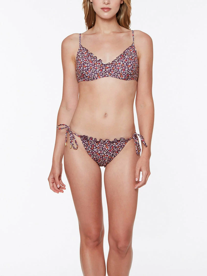 Sanctuary Swim Tunnel Side Tie Hipster Bikini Bottom Retrograde Print 5 Sanctuary Swim Tunnel Side Tie Hipster Bikini Bottom Retrograde Print