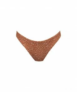 Sanctuary Swim Cinch Back Hipster Bikini Bottom Lion