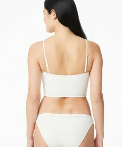 Sanctuary Swim Sustainable Cinch Back Hipster Bikini Bottom Coconut Milk 11 Sanctuary Swim Sustainable Cinch Back Hipster Bikini Bottom Coconut Milk