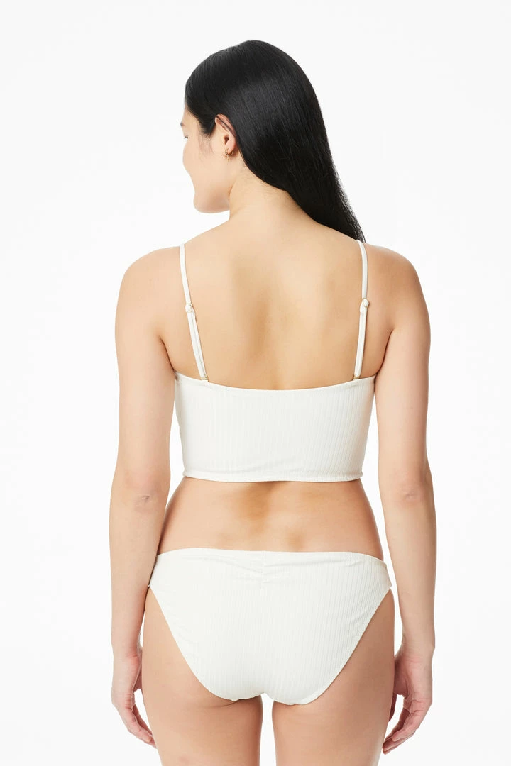 Sanctuary Swim Sustainable Crop Bandeau Bikini Top Coconut Milk 6 Sanctuary Swim Sustainable Crop Bandeau Bikini Top Coconut Milk
