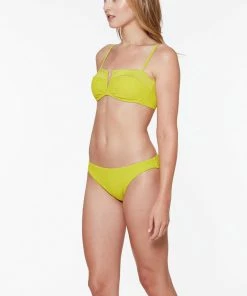 Sanctuary Swim V Wire Bandeau Bikini Top Grellow 14 Sanctuary Swim V Wire Bandeau Bikini Top Grellow