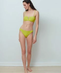 Sanctuary Swim V Wire Bandeau Bikini Top Grellow 11 Sanctuary Swim V Wire Bandeau Bikini Top Grellow