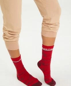 Sanctuary Clothing Statement Crew Sock Red Camo Camo & Surplus