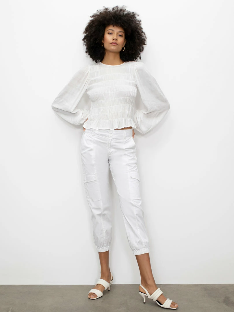 Sanctuary Clothing Get Together Top Brilliant White 2 Sanctuary Clothing Get Together Top Brilliant White