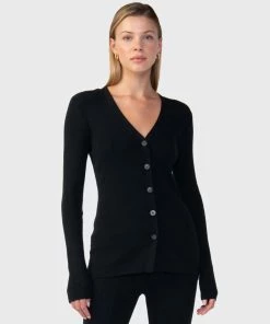 Sanctuary Clothing Best Sellers Off Duty Cardi Black
