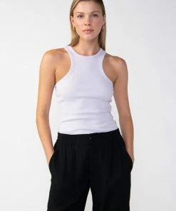 Sanctuary Clothing Summer Made You Look Rib Tank Lilac Field