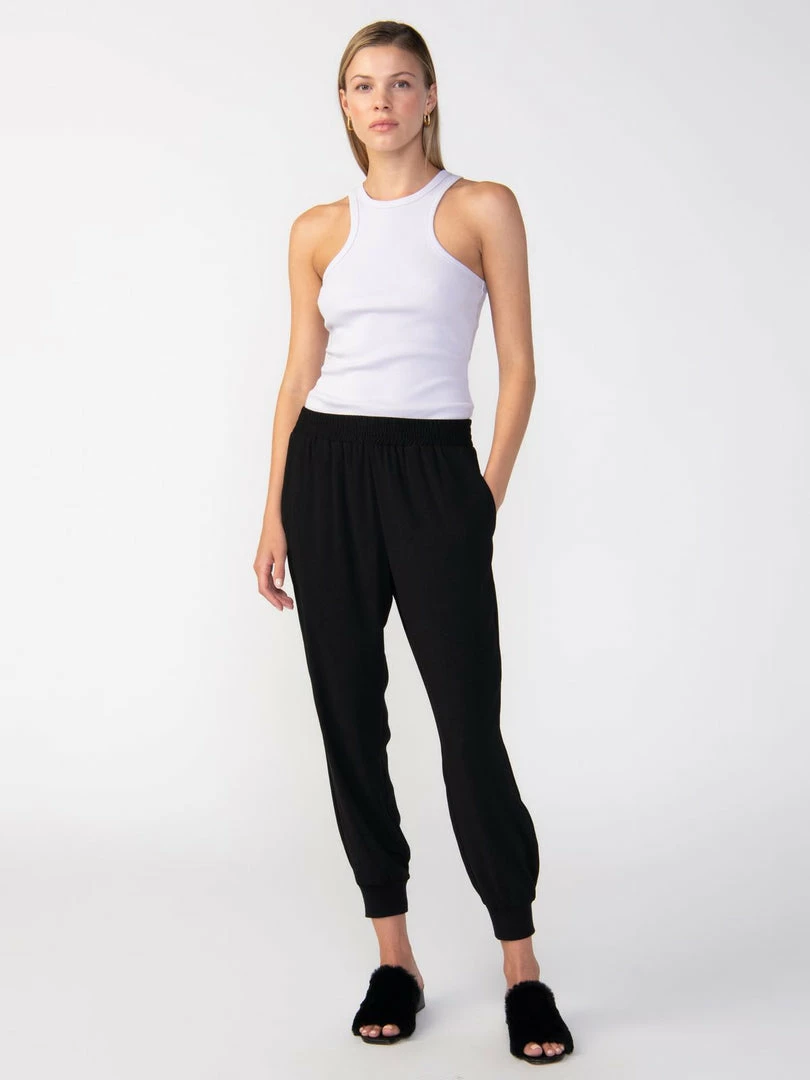 Sanctuary Clothing Core Essentials Day Trip Jogger Black 1 Sanctuary Clothing Core Essentials Day Trip Jogger Black