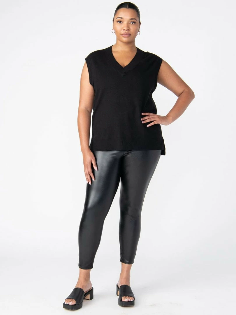 Sanctuary Clothing BFF Sweater Vest Black Inclusive Collection 2 Sanctuary Clothing BFF Sweater Vest Black Inclusive Collection