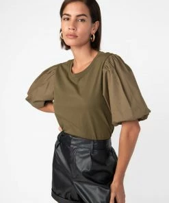 Sanctuary Clothing Dream State Tee Olive Oil Sustainable