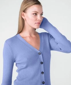Sanctuary Clothing Off Duty Cardi Digital Violet