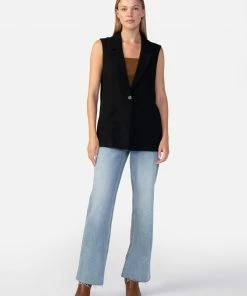 Sanctuary Clothing Gilet Black Night