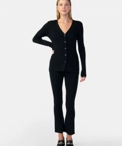 Sanctuary Clothing Knitted Ankle Skimmer Black