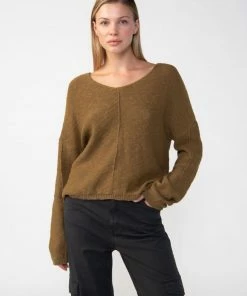Sanctuary Clothing Keep It Chill Popover Loden