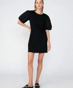 Sanctuary Clothing Dream State Dress Black Sustainable